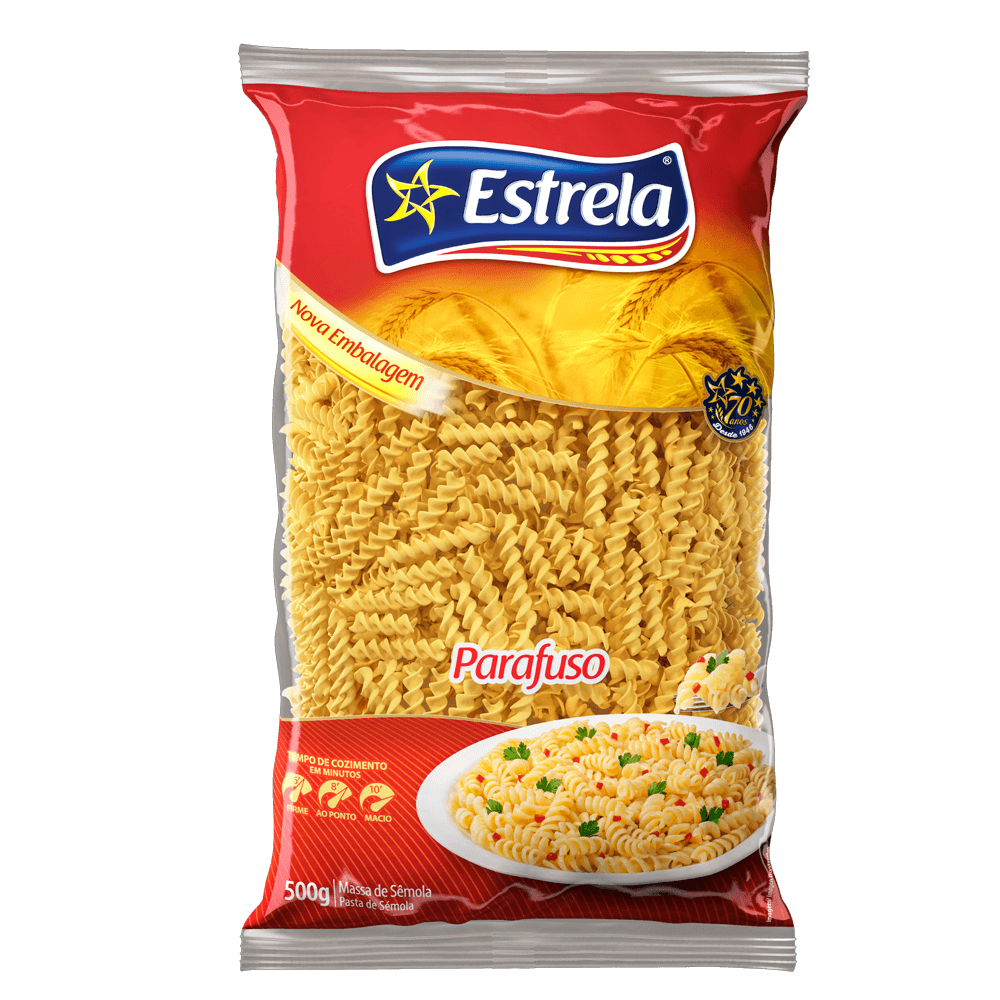 Macarrão Parafuso Estrela